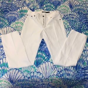 NWOT white Lauren Ralph Lauren skinny jeans pants